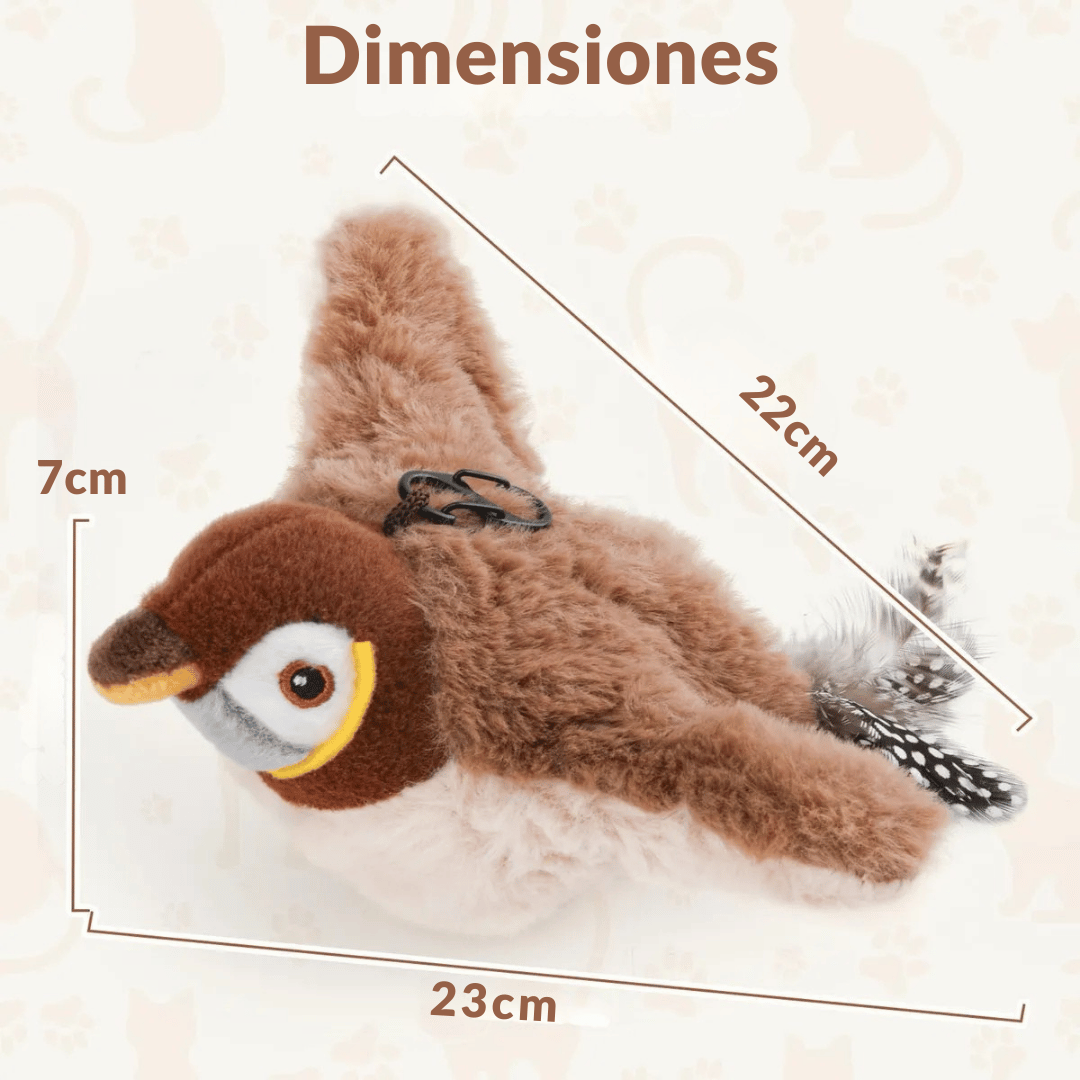 Pájaro Volador – Juguete que Estimula y Activa a Tu Mascota