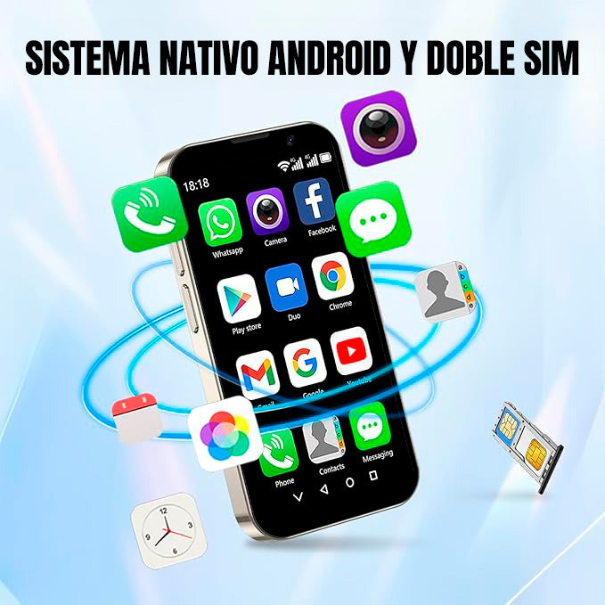 NanoPhone™ - Minimalismo inteligente. Diseño 2025