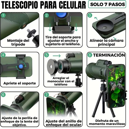 Mini Telescopio SkyLens + Regalo - El universo, más cerca que nunca