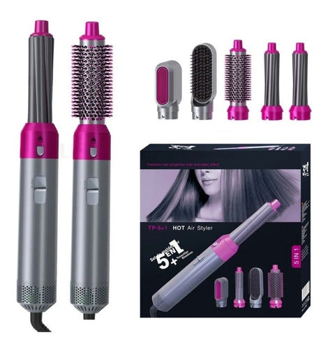 Combo Cepillo Perfecto y Protector Cristal 5 en 1 con Tecnología Exclusiva