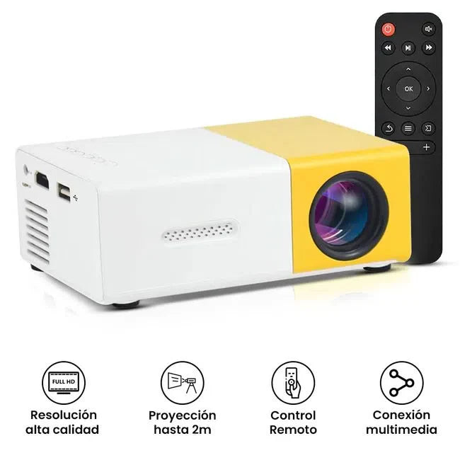 MINI PROYECTOR ULTRA VISION - [PROMOCIÓN DISPONIBLE SOLO HOY]