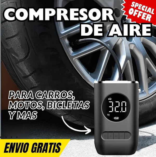 PowerPump™ Compresor De Aire con pantalla LED  - [PROMOCIÓN DISPONIBLE SOLO HOY]