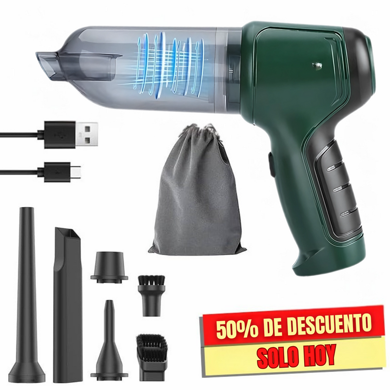AspiGo™ – El Mini Aspirador que Lo Limpia Todo