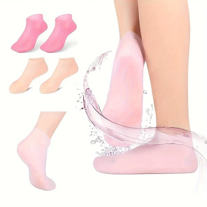 SilicoSocks™ Calcetines de silicona hidratantes - [PROMOCIÓN DISPONIBLE SOLO HOY]