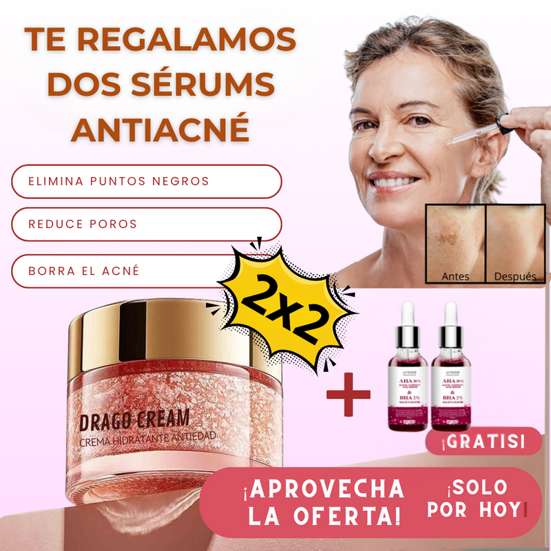DragoCream™ | Tu misma piel, ¡pero 10 años más joven!  |  2x2 solo hoy