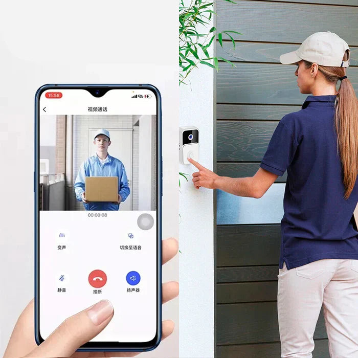 VisionBell™ - Timbre Inalámbrico con Cámara HD - [PROMOCIÓN DISPONIBLE SOLO HOY]