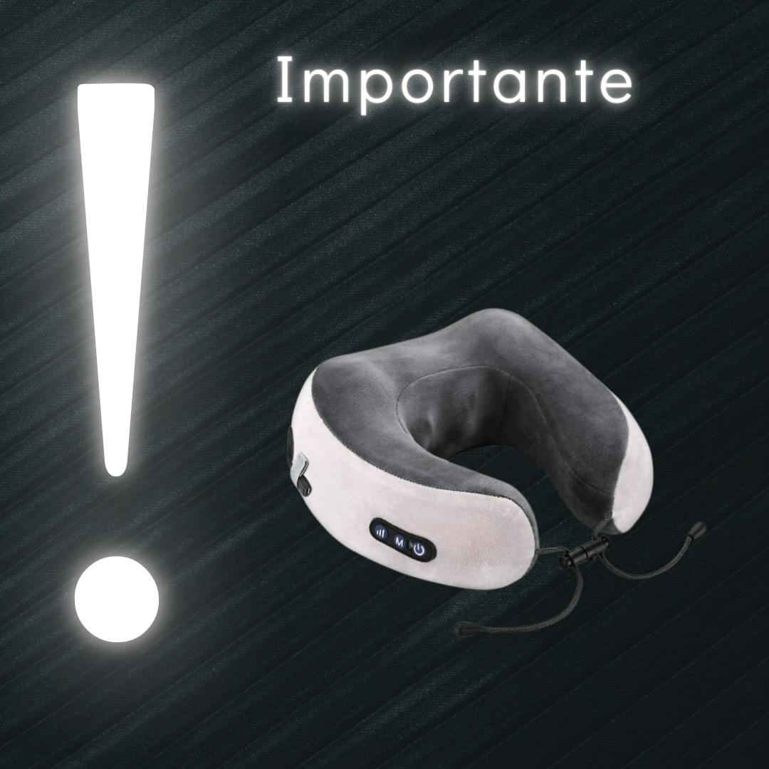 RelaxEase Masajeador Almohada Eléctrico Cuello - [PROMOCIÓN DISPONIBLE SOLO HOY]