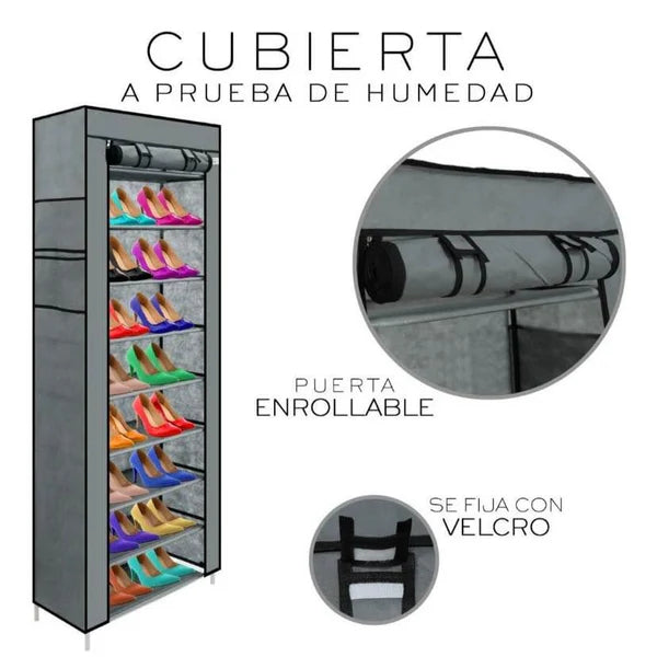 MultiZapatos™ Organizador de Zapatos de 9 Niveles - [PROMOCIÓN DISPONIBLE SOLO HOY]