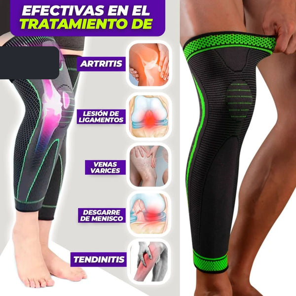 KneeGuard® - Rodilleras De Larga Compresión