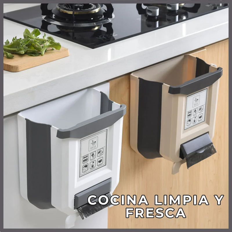 EcoCubo™ - Cubo de Basura Plegable y Compacto