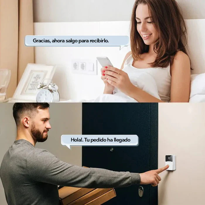 VisionBell™ - Timbre Inalámbrico con Cámara HD - [PROMOCIÓN DISPONIBLE SOLO HOY]