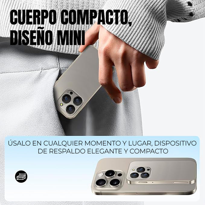 NanoPhone™ - Minimalismo inteligente. Diseño 2025