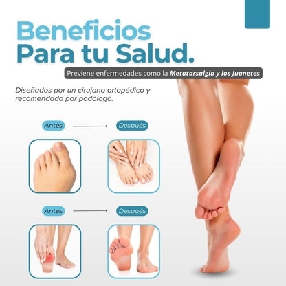 OrthoPad - Alivia el dolor causado por juanetes y dedos torcidos