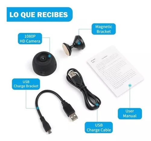 Mini Sentinel™ Mini Cámara de Seguridad Full HD 4K UltraVision - [PROMOCIÓN DISPONIBLE SOLO HOY]