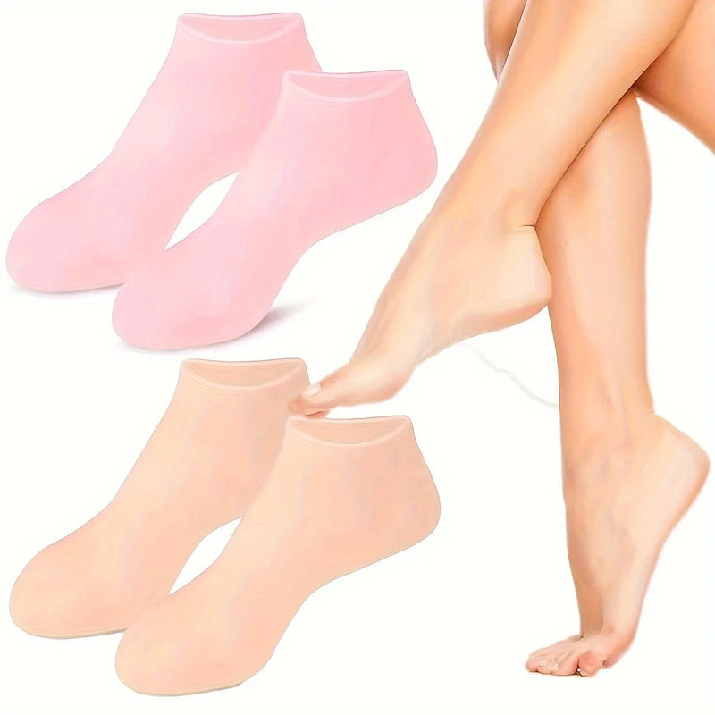 SilicoSocks™ Calcetines de silicona hidratantes - [PROMOCIÓN DISPONIBLE SOLO HOY]