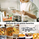 CocinaOn Pack Completo de Ollas 12 piezas + 3 Utensilios