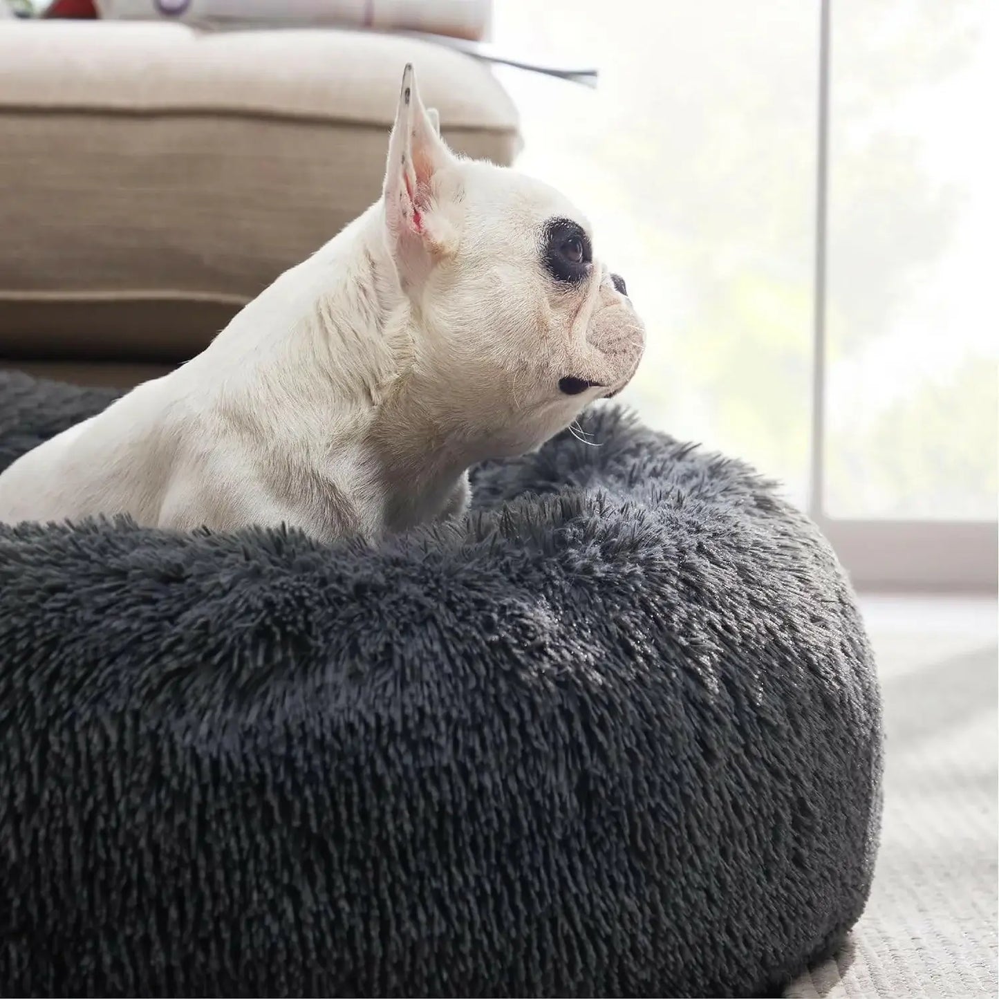 Cama DogLove Super rellena Cama Anti-Estrés para Perro - [PROMOCIÓN DISPONIBLE SOLO HOY]
