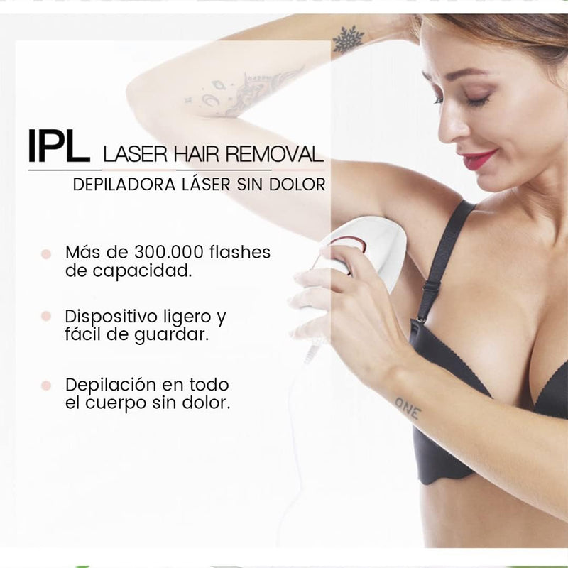 SilkLight™ Depiladora de laser IPL - [PROMOCIÓN DISPONIBLE SOLO HOY]