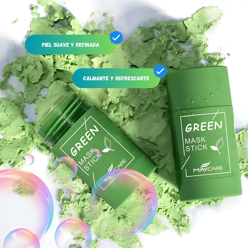 Green Mask Stick™ Mascarilla Limpiadora Té Verde + Envio Gratis