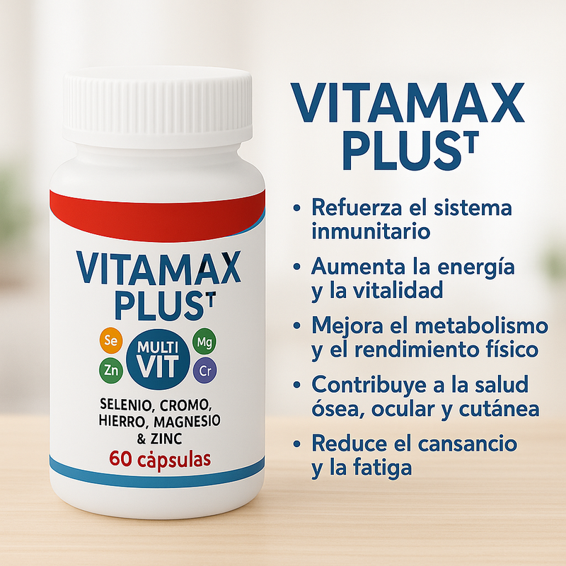 VitaMax Plus™ - Aumenta la energía y la vitalidad
