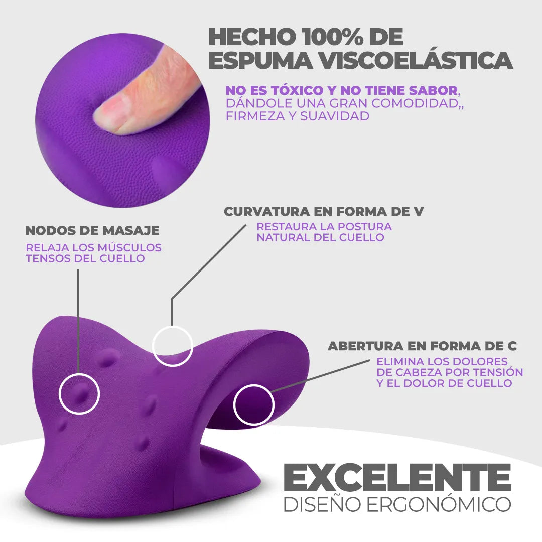 CerviPro Almohada Cervical Terapéutica - [PROMOCIÓN DISPONIBLE SOLO HOY]