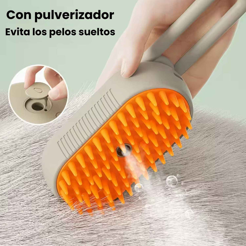 Pelush™ El Cepillo de Vapor que Desenreda, Limpia e Hidrata el Pelaje - [PROMOCIÓN DISPONIBLE SOLO HOY]