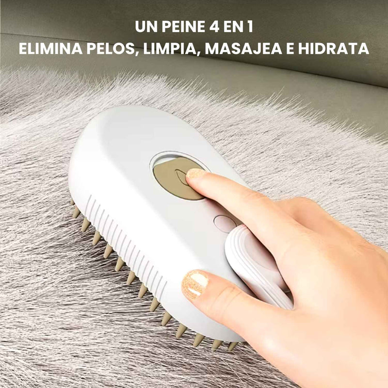 Pelush™ El Cepillo de Vapor que Desenreda, Limpia e Hidrata el Pelaje - [PROMOCIÓN DISPONIBLE SOLO HOY]