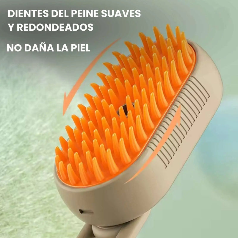 Pelush™ El Cepillo de Vapor que Desenreda, Limpia e Hidrata el Pelaje - [PROMOCIÓN DISPONIBLE SOLO HOY]
