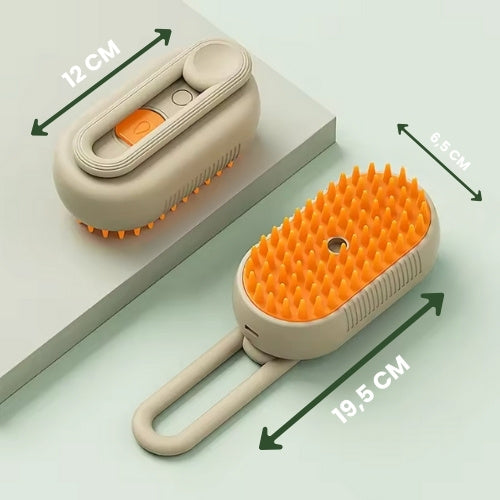 Pelush™ El Cepillo de Vapor que Desenreda, Limpia e Hidrata el Pelaje - [PROMOCIÓN DISPONIBLE SOLO HOY]