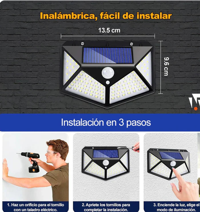 EcoLume Reflector Solar Premium con Sensor de Movimiento - [PROMOCIÓN DISPONIBLE SOLO HOY]