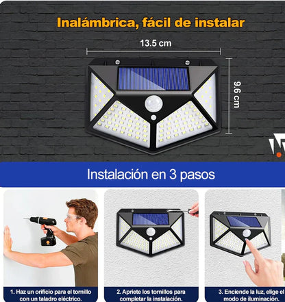 EcoLume Reflector Solar Premium con Sensor de Movimiento - [PROMOCIÓN DISPONIBLE SOLO HOY]