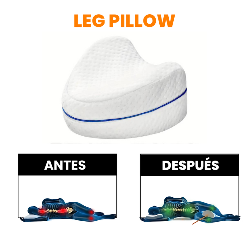 Leg Pillow™ Almohada Ortopédica para Piernas - [PROMOCIÓN DISPONIBLE SOLO HOY]