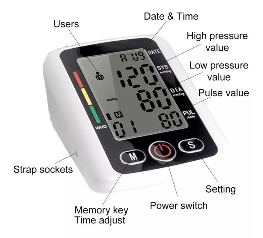 HealthPress TENSIOMETRO DE BRAZO - [PROMOCIÓN DISPONIBLE SOLO HOY]