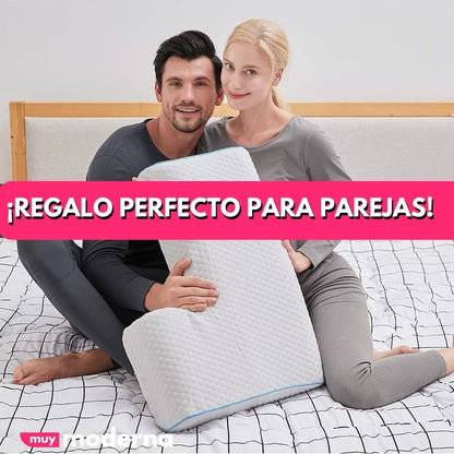 DuoSleep Almohada para Parejas con Espuma Viscoelastica 💑 🌙 - [PROMOCIÓN DISPONIBLE SOLO HOY]