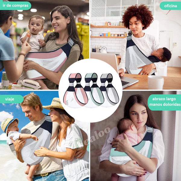 BabyCarrier™ Mochila porta bebés Ergonómico Ligero - [PROMOCIÓN DISPONIBLE SOLO HOY]