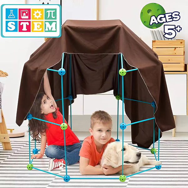 PlayFort 3D - Kit Mágico de Construcción de Fuertes en 3D - [PROMOCIÓN DISPONIBLE SOLO HOY]