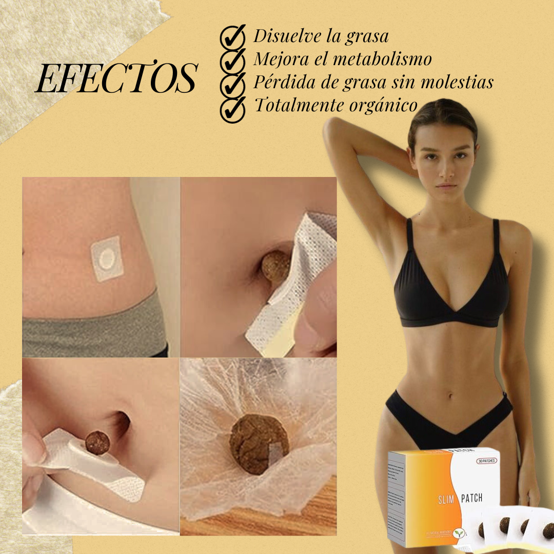 SlimPatch Parches Adelgazantes Quemadores de Grasa (🎁OFERTA EXCLUSIVA🎁)
