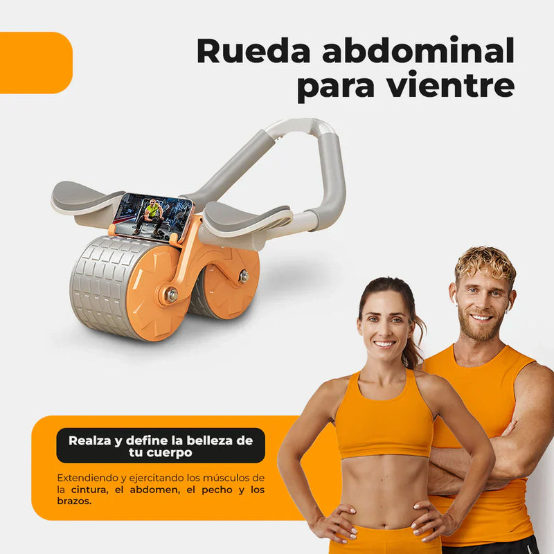 RUEDA ABDOMINAL CON REPOSA CODOS - [PROMOCIÓN DISPONIBLE SOLO HOY]