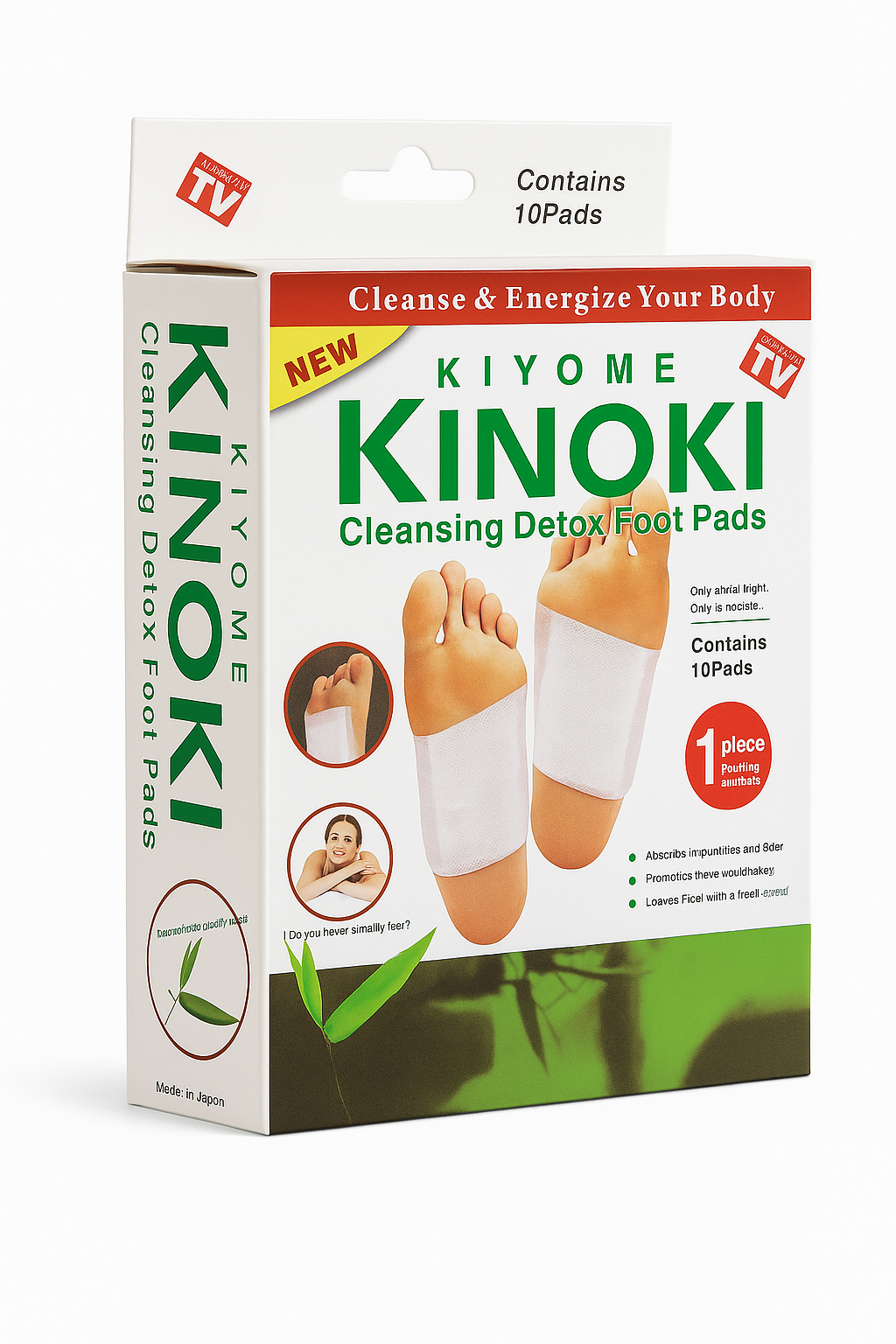 DetoxiPad - Alivio Nocturno, Cuerpo Ligero!