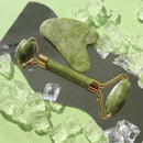 Rodillo Facial Masajeador en Piedra Jade | Anti Retención de Líquidos - [PROMOCIÓN DISPONIBLE SOLO HOY]