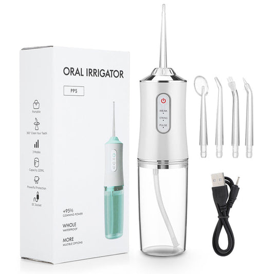 CleanJet  Irrigador Oral Recargable de Alta Presion - [PROMOCIÓN DISPONIBLE SOLO HOY]