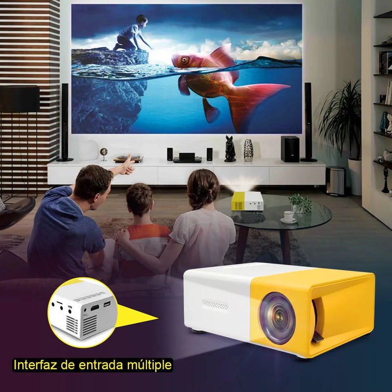 MINI PROYECTOR ULTRA VISION - [PROMOCIÓN DISPONIBLE SOLO HOY]