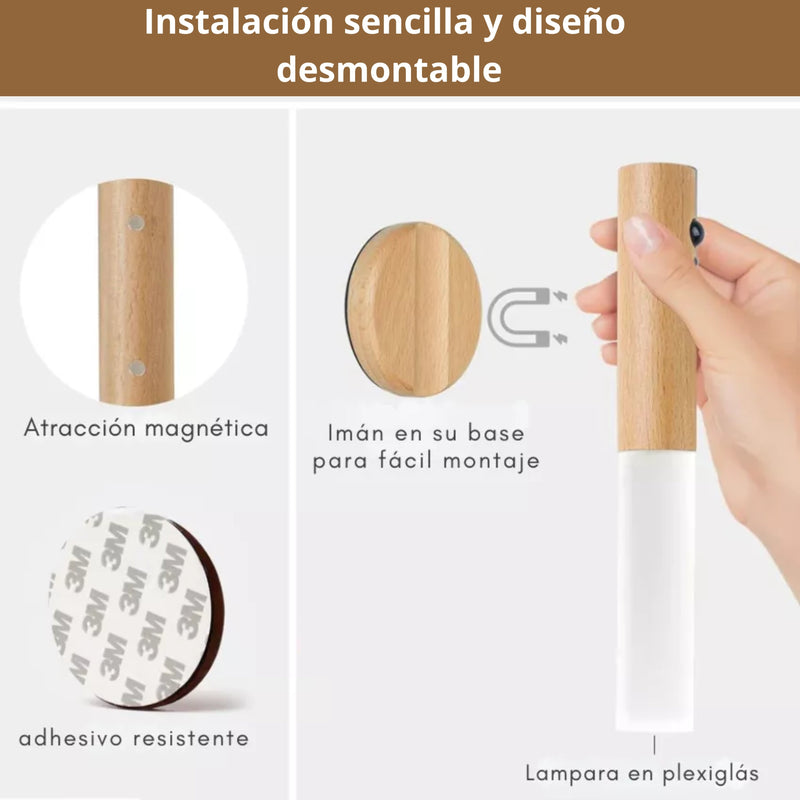 LumiSense™ Lampara Led Magnetica con Sensor de Movimiento - [PROMOCIÓN DISPONIBLE SOLO HOY]