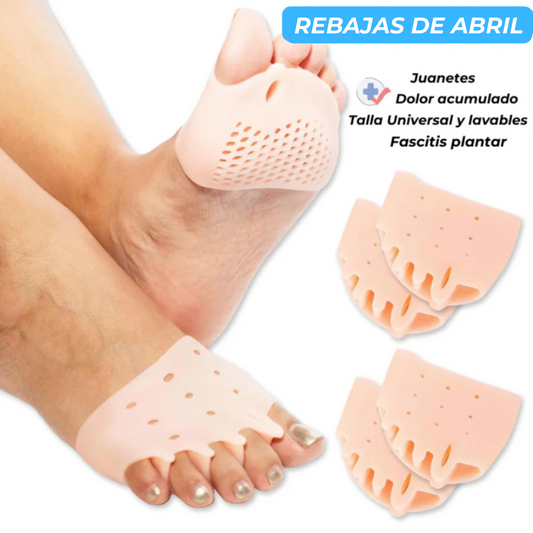 TheraToes Almohadillas Terapéuticas con Separador de Dedos - [PROMOCIÓN DISPONIBLE SOLO HOY]