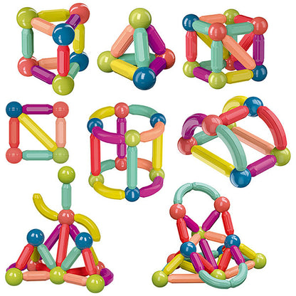 SUPERBLOCK Juego de bloques de construcción magnéticos para niños (42 unidades) - [PROMOCIÓN DISPONIBLE SOLO HOY]