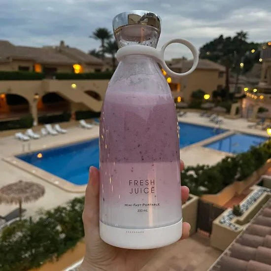Fresh Juice Mini Licuadora de Vaso Portatil Blanco - [PROMOCIÓN DISPONIBLE SOLO HOY]