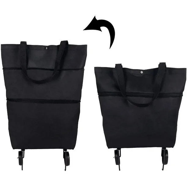 CarryShop™ Carrito de compra plegable 2 en 1