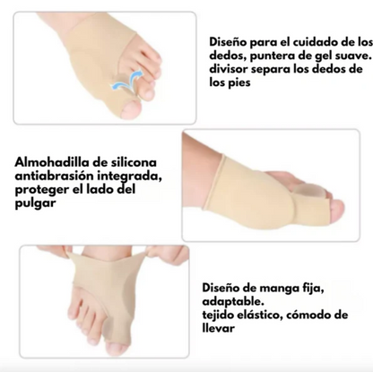 ComfortToe Corrector (1 Par) de Juanetes Ortopedicos - [PROMOCIÓN DISPONIBLE SOLO HOY]