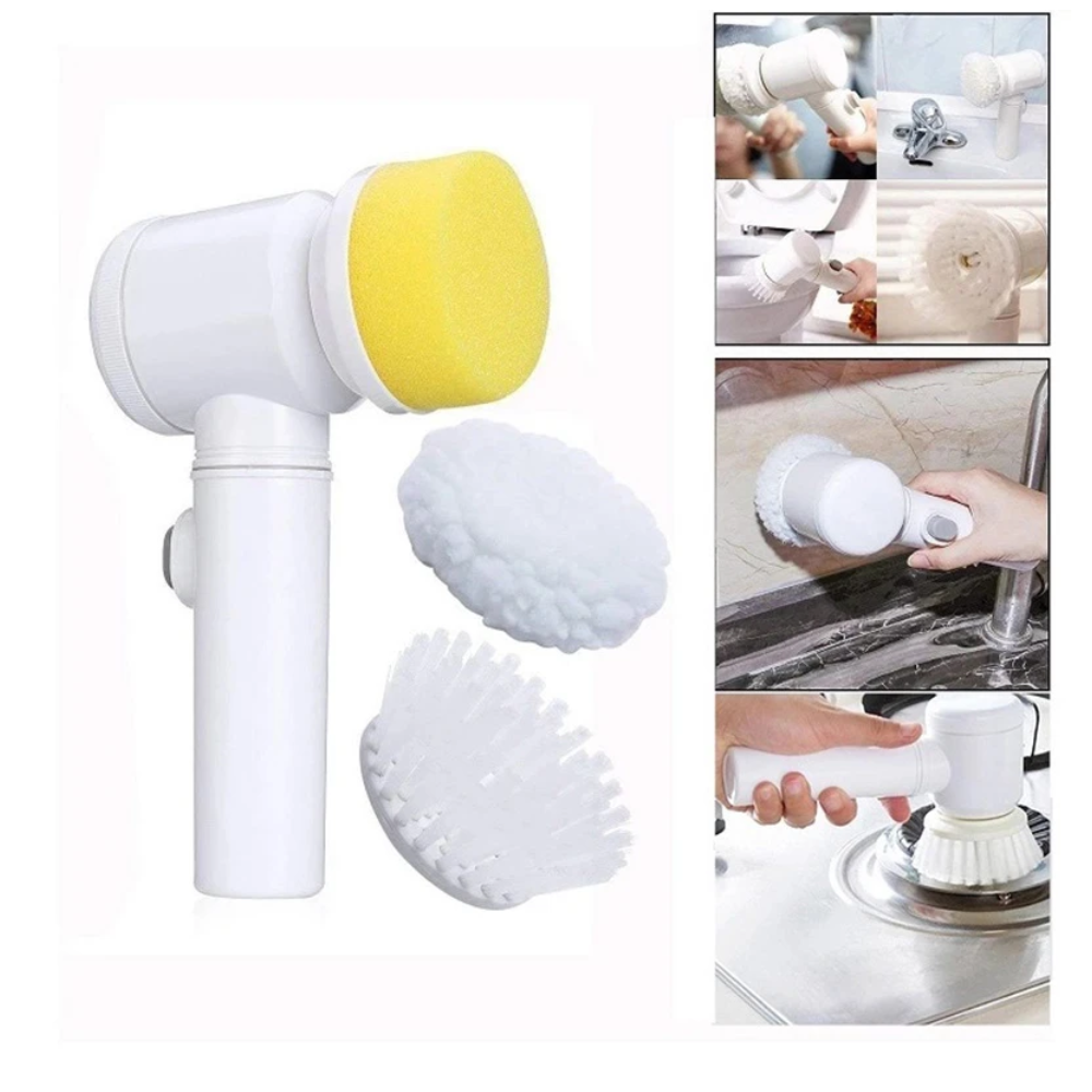 Magic Brush - Cepillo Eléctrico de Limpieza Giratorio Sin Cable 3 en 1