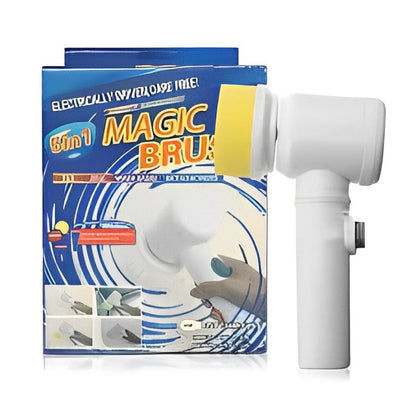 Magic Brush - Cepillo Eléctrico de Limpieza Giratorio Sin Cable 3 en 1